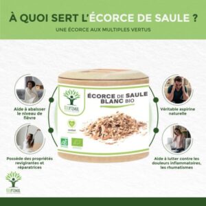 Gelules Écorce de saule blanc bio – Image 2