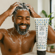 Gel Lavant 3 en 1 Naturel – Corps, Barbe & Cheveux – Fraîcheur de Musc – Image 4
