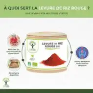 Levure de riz rouge bio 60 gélules – Image 3