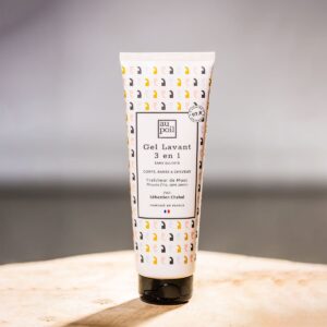 Gel Lavant 3 en 1 Naturel – Corps, Barbe & Cheveux – Fraîcheur de Musc – Image 3