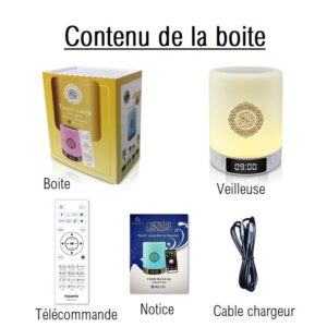 Veilleuse Coranique Mounawara® + adhan – Image 2