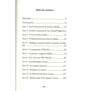 SALADIN TOME 1 - REMONTER LE TEMPS, RENCONTRER L'HISTOIRE - LYESS CHACAL - ORYMS – Image 2