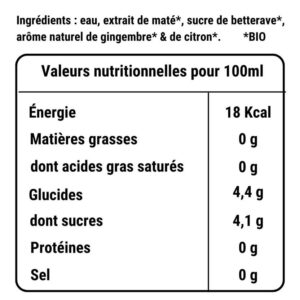 CANETTE MATÉ CITRON GINGEMBRE – Image 4