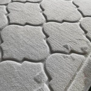 Tapis de prière beige matelassé enfant – Image 4