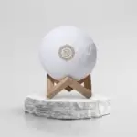 La Lune coranique Led 3D, Veilleuse Coranique MP3 Moon Lamp Quran Speaker