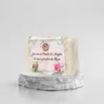 Savon à l'huile d'argan et pétale de rose