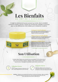 Pot de Miel 7 Achfiya naturel – Image 3