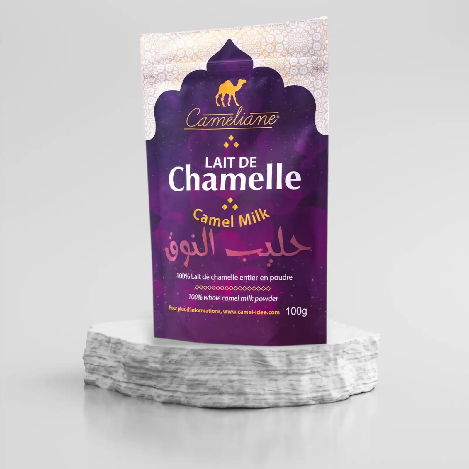 1000088732.png Lait de chamelle en poudre – 1OOg. Cure de 10 jours – Image 1