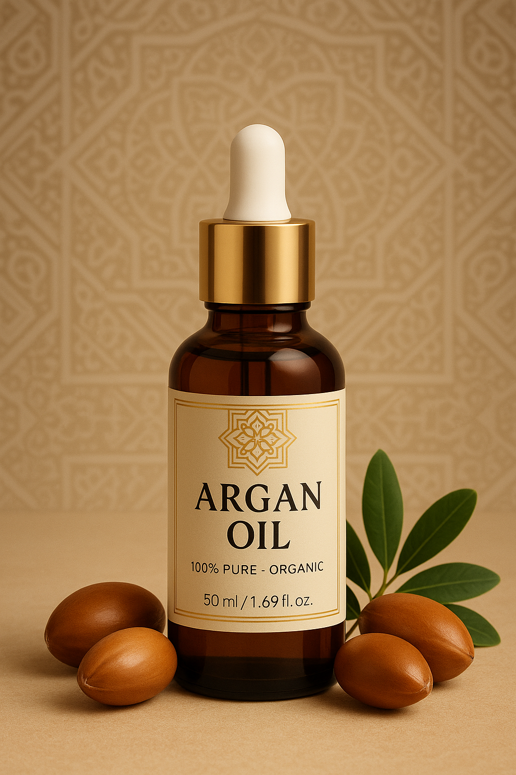 2025/04/122500.png Huile d'Argan Cosmétique - 50 ml – Image 1