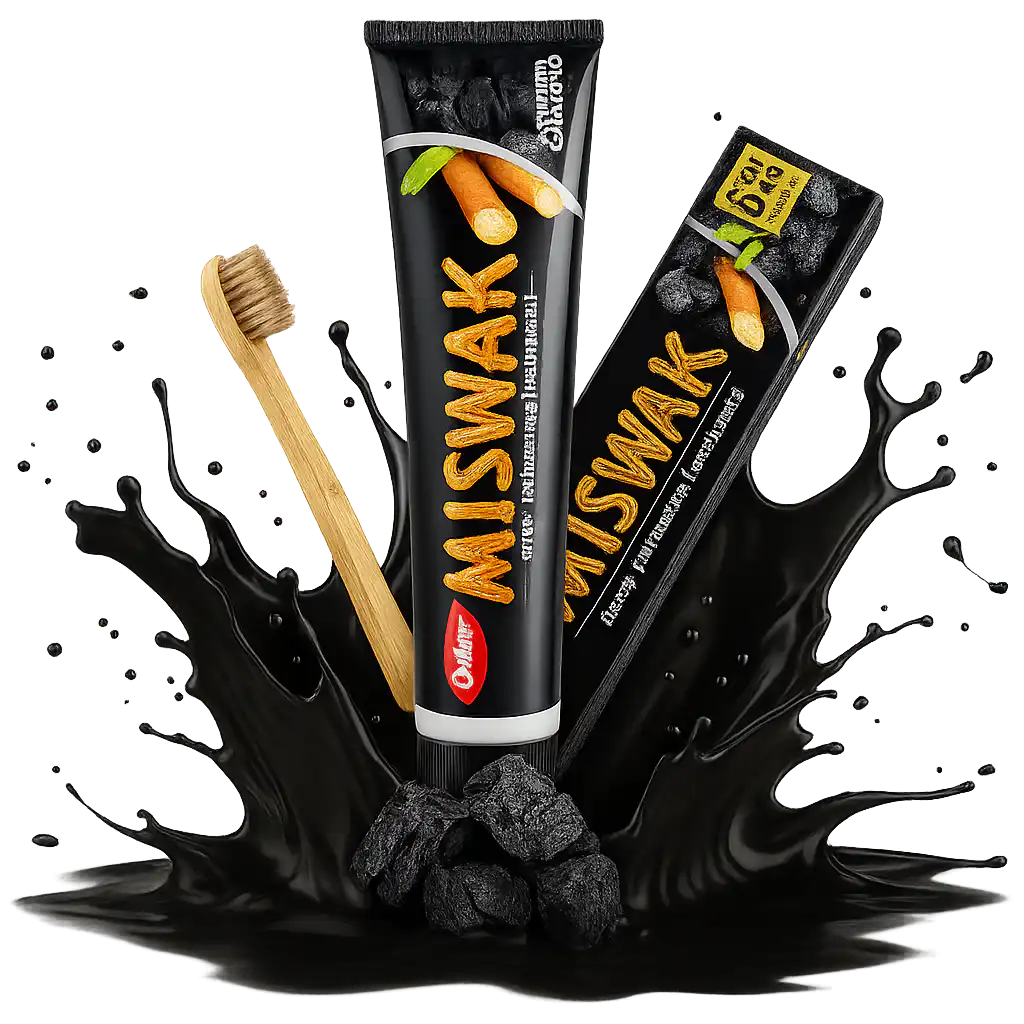 2025/05/133091.png Dentifrice Miswak Charbon Actif – Blanchiment Naturel et Fraîcheur Longue Durée – Image 1