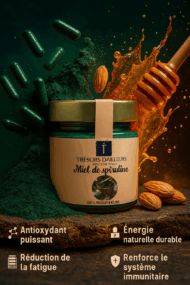 💚 Miel Bio à la Spiruline – Trésors d’Ailleurs 🍯🌿 – Image 2